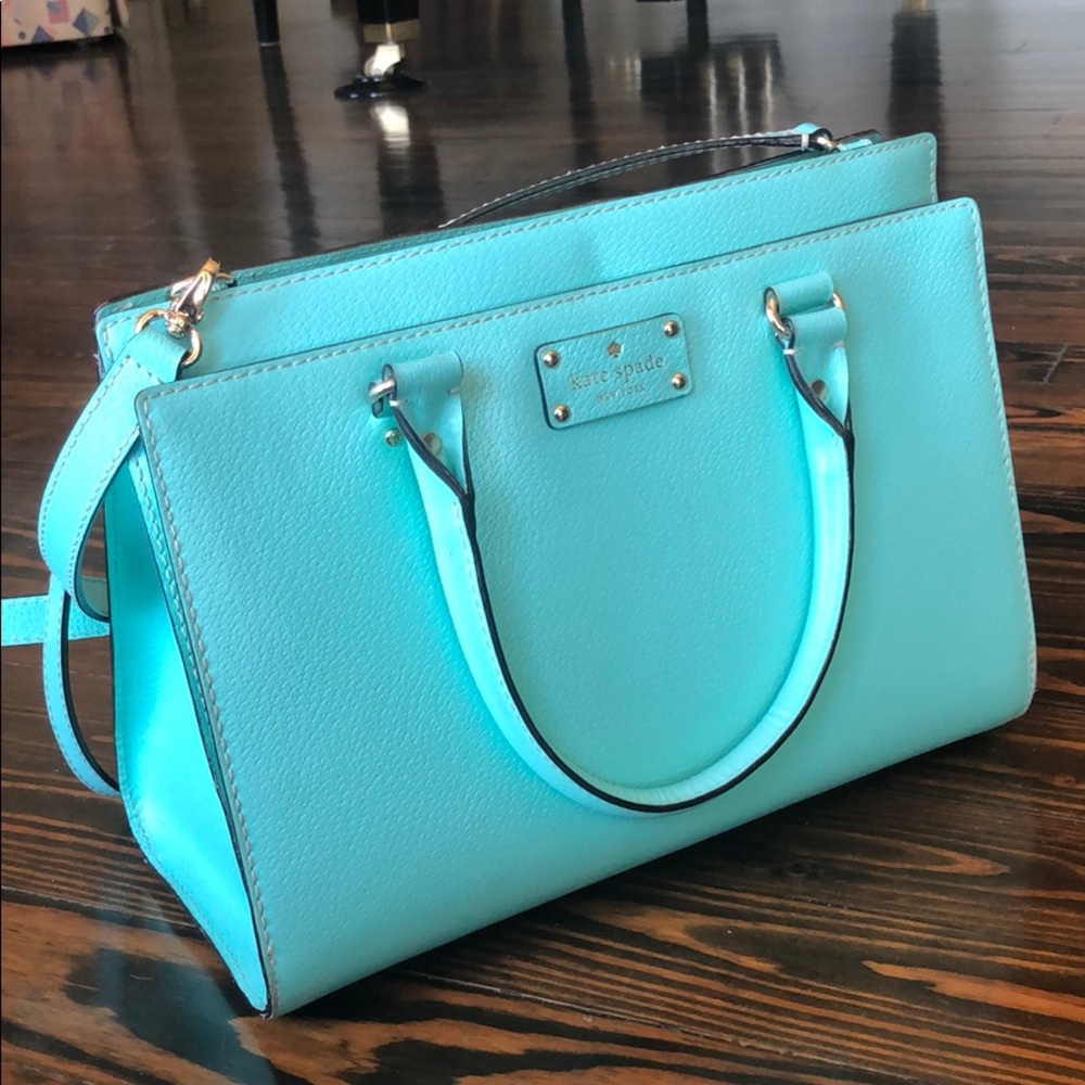 Aquamarine Kate Spade Purse
